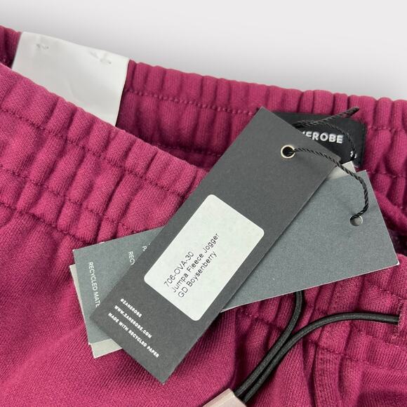 Zanerobe Jumpa Fleece Jogger GD Boysenberry Size 30 NEW - Picture 5 of 10
